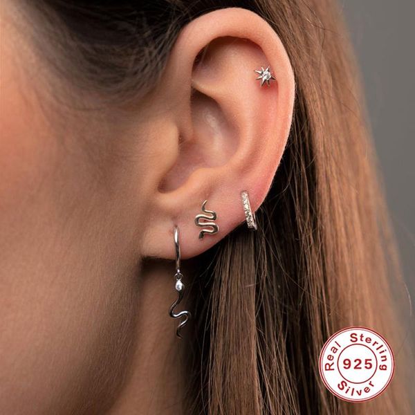 hoop & huggie boako 925 sterling silver earrings for women snake animal wild oorbel diamant gold fine jewelry pendientes j5, Golden;silver
hoop & huggie boako 925 sterling silver earrings for women snake animal wild oorbel diamant gold fine jewelry pendientes j5, Golden;silver