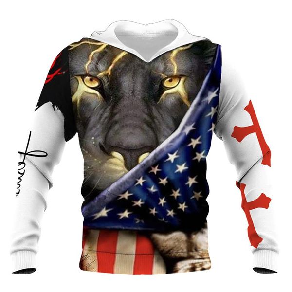 men's hoodies & sweatshirts 2021 christian catholic lion streetwear funny fashion pullover 3dprint jacket, Black
men's hoodies & sweatshirts 2021 christian catholic lion streetwear funny fashion pullover 3dprint jacket, Black