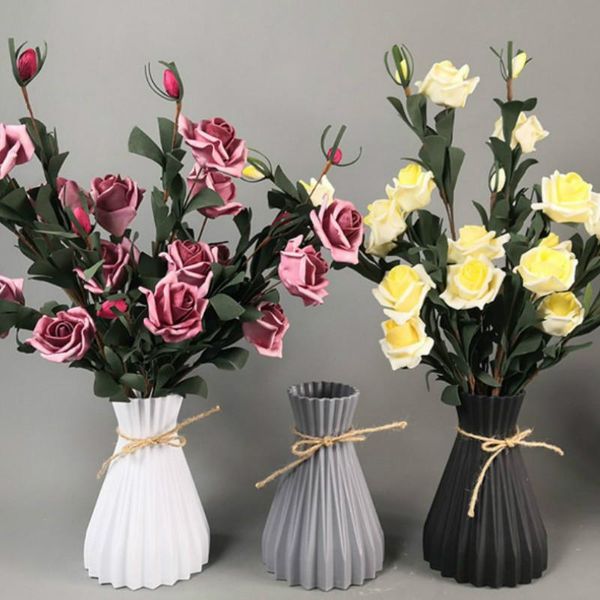 vases can't hold water ,flower vase decoration home plastic imitation ceramic flower pot basket arrangement
vases can't hold water ,flower vase decoration home plastic imitation ceramic flower pot basket arrangement