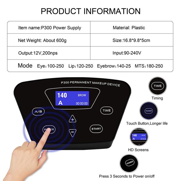 permanent makeup machine complete dual use pmu tattoo machine set rotary gun tattoo pen tattoo power supply cartridges needles p
permanent makeup machine complete dual use pmu tattoo machine set rotary gun tattoo pen tattoo power supply cartridges needles p