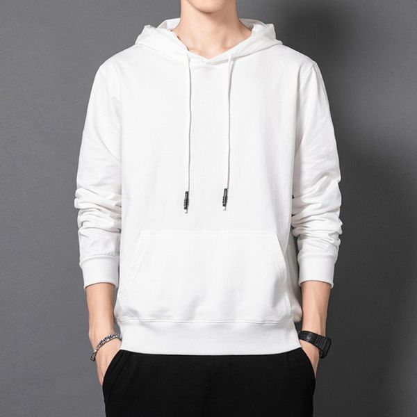 men's hoodies & sweatshirts autumn mens long sleeve round neck solid color hooded clothing male casual loose cotton white sport pullove, Black
men's hoodies & sweatshirts autumn mens long sleeve round neck solid color hooded clothing male casual loose cotton white sport pullove, Black