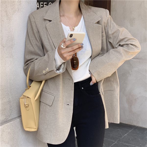 women's suits & blazers hzirip women's office blazer, simple korean casual chess, fluffy, elegant, urban fashion, for fall vvsl, White;black
women's suits & blazers hzirip women's office blazer, simple korean casual chess, fluffy, elegant, urban fashion, for fall vvsl, White;black