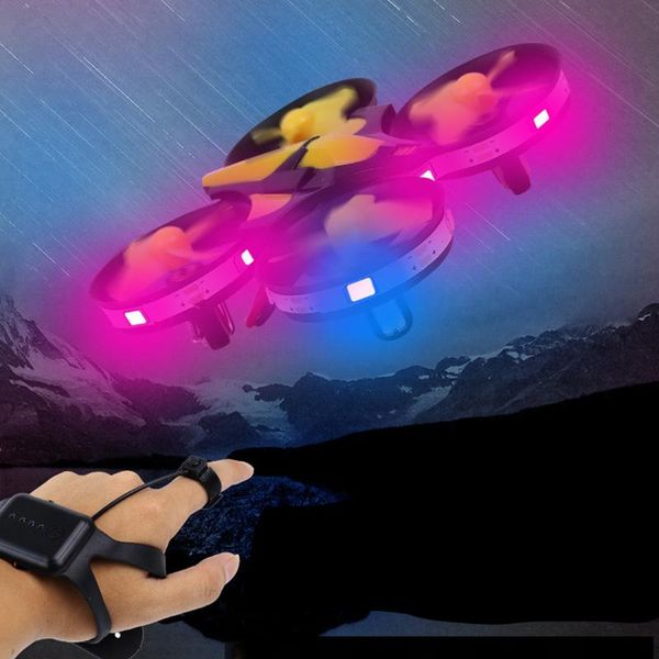 mini ufo drone gesture aircraft induction smart watch remote sensing 3d roll light rc helicopter super resistance kids toy gift drones
mini ufo drone gesture aircraft induction smart watch remote sensing 3d roll light rc helicopter super resistance kids toy gift drones