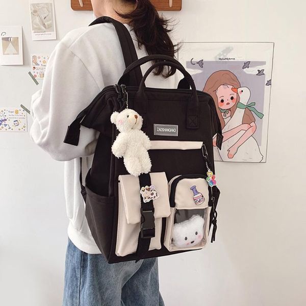storage bags 2021 preppy school for teenage girls lapbackpacks women travel shoulder bag student bookbag female rucksack
storage bags 2021 preppy school for teenage girls lapbackpacks women travel shoulder bag student bookbag female rucksack