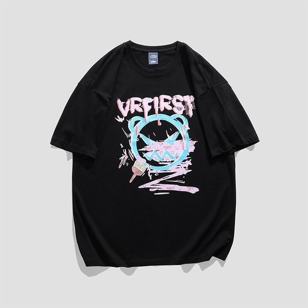 guochao t-shirt 2021 new summer inschao brand loose couple short trend hip hop half sleeve men, Black
guochao t-shirt 2021 new summer inschao brand loose couple short trend hip hop half sleeve men, Black