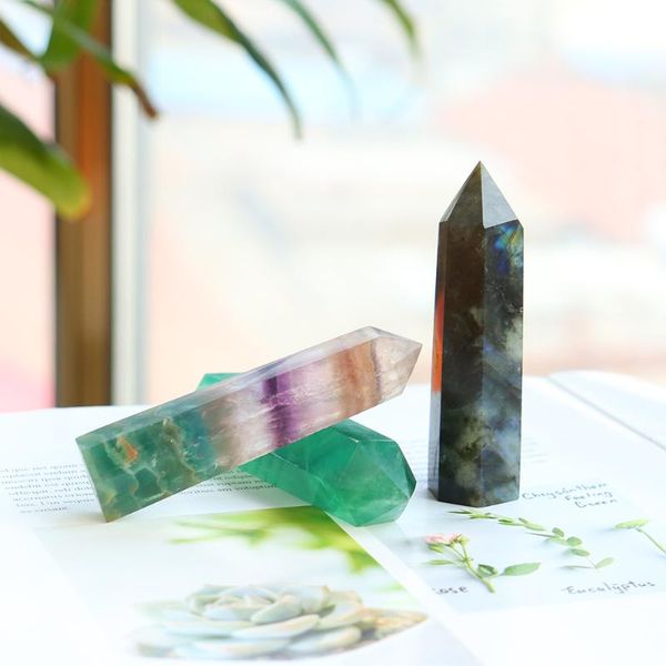 decorative objects & figurines 12 color natural crystal energy column healing stone mineral handicraft jewelry 1 pc
decorative objects & figurines 12 color natural crystal energy column healing stone mineral handicraft jewelry 1 pc