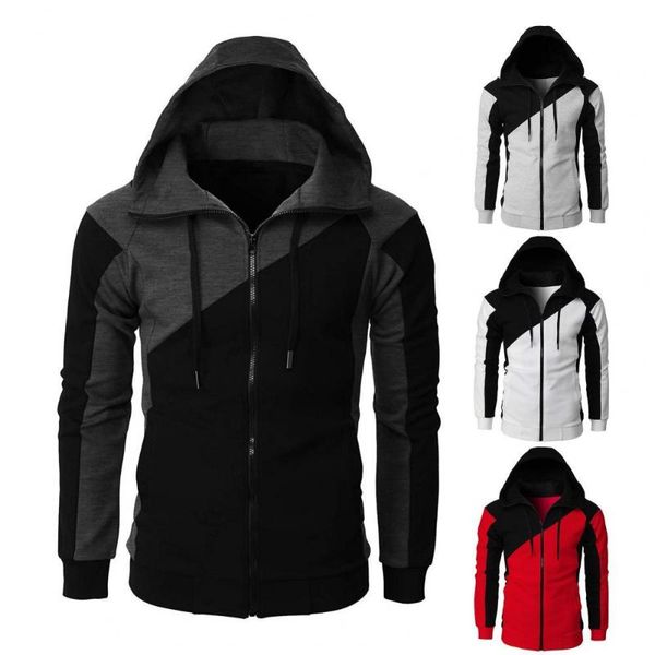 men's jackets 2021 hooded zipper closure men jacket tracksuit patchwork color slim casual sweatshirt male clothing, Black;brown
men's jackets 2021 hooded zipper closure men jacket tracksuit patchwork color slim casual sweatshirt male clothing, Black;brown