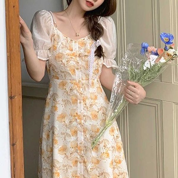 casual dresses korean style french short sleeve elegant sunes for women summer midi vintage floral females party sweet 5i8z, Black;gray
casual dresses korean style french short sleeve elegant sunes for women summer midi vintage floral females party sweet 5i8z, Black;gray