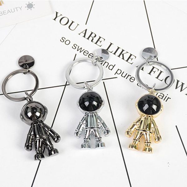 keychains spaceman leychain astronaut key ring personalized creative chain simple car keychain couple bag pendant, Silver
keychains spaceman leychain astronaut key ring personalized creative chain simple car keychain couple bag pendant, Silver
