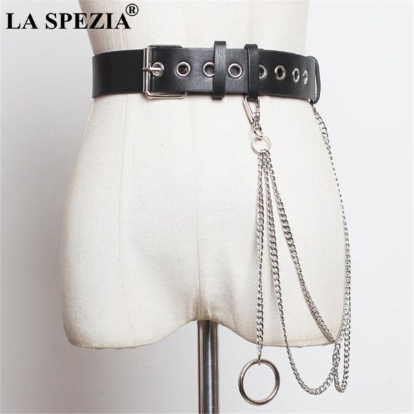 belts punk waist belt with chain rivet pin buckle ladies women apparel accessories 101cm, Black;brown
belts punk waist belt with chain rivet pin buckle ladies women apparel accessories 101cm, Black;brown