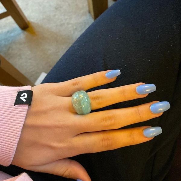 wedding rings resin ladies candy colors women ring simple initial joint jewellery couples cute transparent fashion black aneis, Slivery;golden
wedding rings resin ladies candy colors women ring simple initial joint jewellery couples cute transparent fashion black aneis, Slivery;golden
