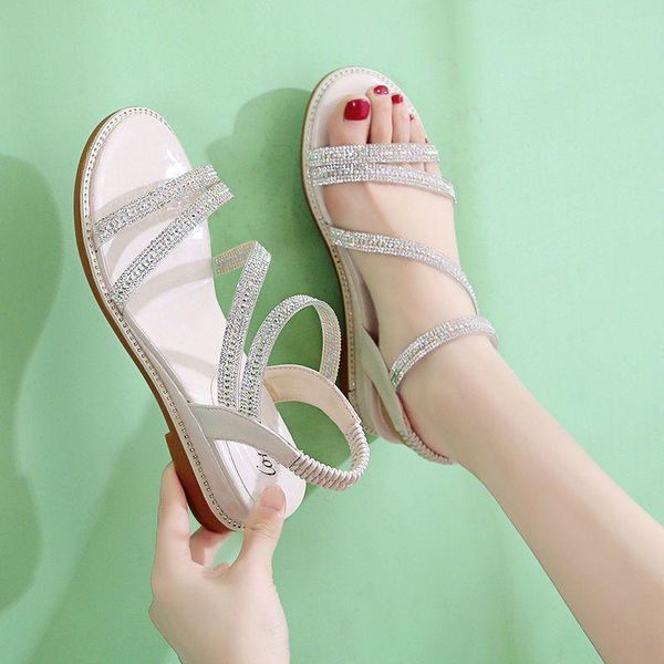 sandals 2021 women summer fashion wedges bling diamond roman woman beach plus size ladies soft open toe footwear, Black
sandals 2021 women summer fashion wedges bling diamond roman woman beach plus size ladies soft open toe footwear, Black