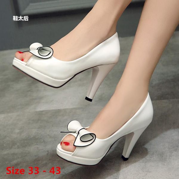 dress shoes platform high heels women scarpin party wedding heel woman peep toe pumps small big size 33 - 43, Black
dress shoes platform high heels women scarpin party wedding heel woman peep toe pumps small big size 33 - 43, Black