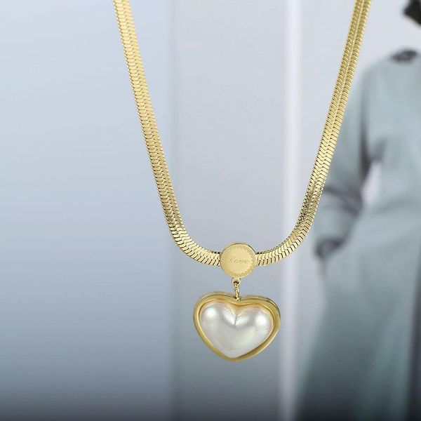 chains ins fashion peach heart necklace light luxury niche love imitation pearls simple clavicle chain earring girlfriend jewelery gift, Silver
chains ins fashion peach heart necklace light luxury niche love imitation pearls simple clavicle chain earring girlfriend jewelery gift, Silver