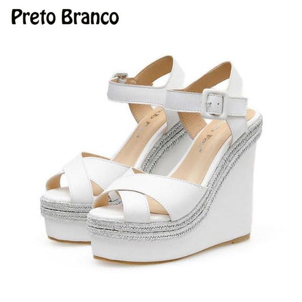 big-name fan cross waterproof platform hate high slope with heel sandals womens shoes 13.5cm, Black
big-name fan cross waterproof platform hate high slope with heel sandals womens shoes 13.5cm, Black