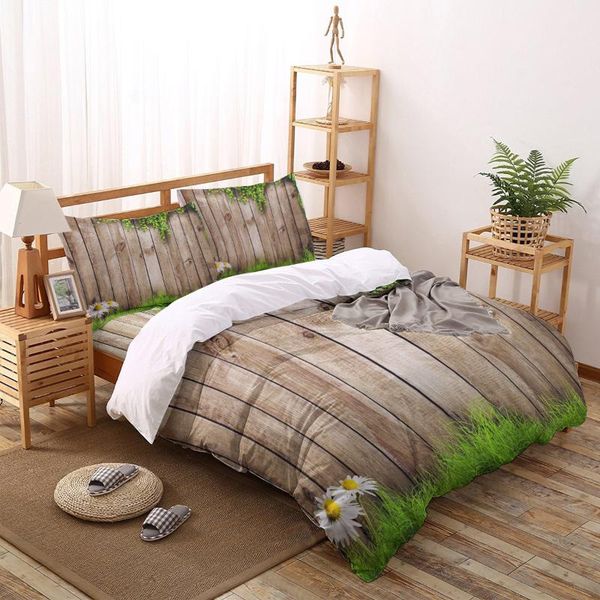 bedding sets planks wall leaves meadow daisies printed set king size soft fashion duvet cover bed sheet pillowcase
bedding sets planks wall leaves meadow daisies printed set king size soft fashion duvet cover bed sheet pillowcase