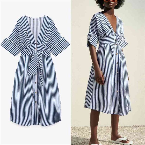 summer blue striped long dress women vintage short sleeve v neck tied office lady es fashion button up woman 210524, Black;gray
summer blue striped long dress women vintage short sleeve v neck tied office lady es fashion button up woman 210524, Black;gray
