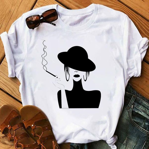 women's t-shirt women hip hop t shirt funny smoking picture retro streetwear tshirt oversized summer white tees harajuku
women's t-shirt women hip hop t shirt funny smoking picture retro streetwear tshirt oversized summer white tees harajuku