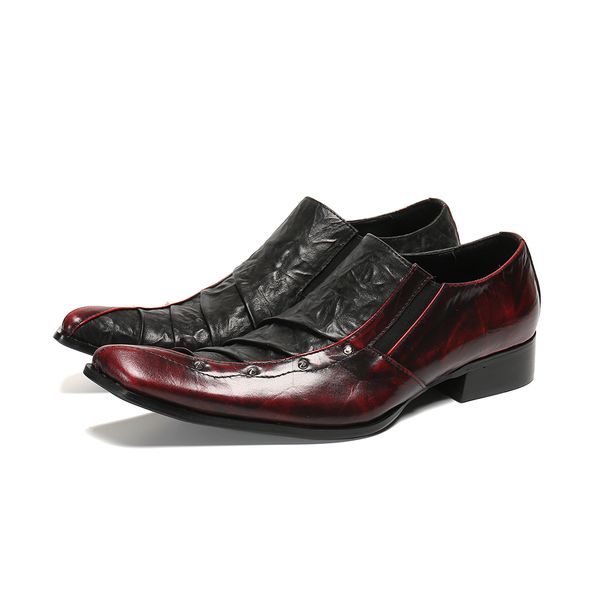 mens luxury shoes italian fashion genuine leather footwear for men studded pointed toe gentleman coiffeur formal oxford shoes, Black
mens luxury shoes italian fashion genuine leather footwear for men studded pointed toe gentleman coiffeur formal oxford shoes, Black
