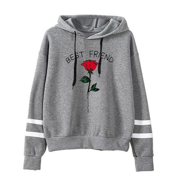 women's hoodies & sweatshirts 2021 cool printed cotton hooded sweater european and american fashion brand 3d rose pattern good quality, Black
women's hoodies & sweatshirts 2021 cool printed cotton hooded sweater european and american fashion brand 3d rose pattern good quality, Black