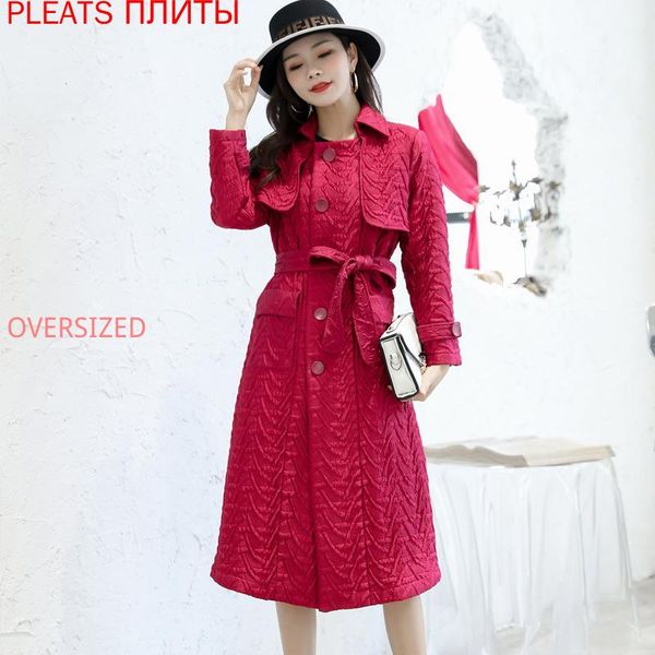 female autumn and winter lapel single-breasted temperament waist show thin long sleeve coat loose cotton-padded trench women's coats, Tan;black
female autumn and winter lapel single-breasted temperament waist show thin long sleeve coat loose cotton-padded trench women's coats, Tan;black