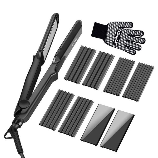 interchangeable 4 in 1 fast hair straightener corn wave plate electric hair crimper large to small waver corrugated flat iron 42
interchangeable 4 in 1 fast hair straightener corn wave plate electric hair crimper large to small waver corrugated flat iron 42