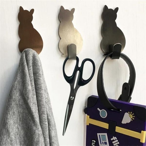 hooks & rails creative cute cat shaped hook seamless dormitory bedroom door hangers key umbrella towel cap coat rack wall decoration
hooks & rails creative cute cat shaped hook seamless dormitory bedroom door hangers key umbrella towel cap coat rack wall decoration