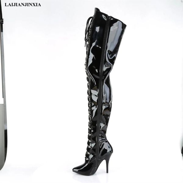 plus size boot women autumn/winter super high heel over the knee boots stiletto fashion motorcycle, Black
plus size boot women autumn/winter super high heel over the knee boots stiletto fashion motorcycle, Black