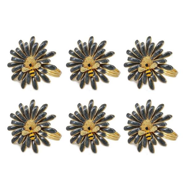 metal flower napkin rings gray bee sunflower towel buckles holder for wedding party el home table decor
metal flower napkin rings gray bee sunflower towel buckles holder for wedding party el home table decor