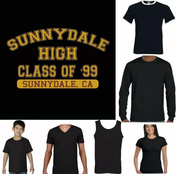 sunnydale high t-shirt buffy the vampire slayer class of '99 funny inspired, White;black
sunnydale high t-shirt buffy the vampire slayer class of '99 funny inspired, White;black