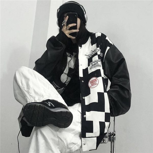women's jackets korea harajuku ins oversize fashion women grunge jacket casual hip hop couple y2k coat ulzzang streetwear baseball, Black;brown
women's jackets korea harajuku ins oversize fashion women grunge jacket casual hip hop couple y2k coat ulzzang streetwear baseball, Black;brown