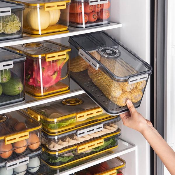 storage bottles & jars refrigerator transparent sealed fresh-keeping box with timer kitchen food containers organizer
storage bottles & jars refrigerator transparent sealed fresh-keeping box with timer kitchen food containers organizer