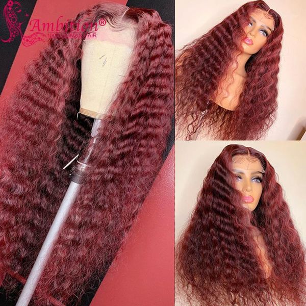 ambition burgund brazilian human hair wigs pre plucked deep wave 13x6 lace front for women 180% density glueless1, Black;brown
ambition burgund brazilian human hair wigs pre plucked deep wave 13x6 lace front for women 180% density glueless1, Black;brown