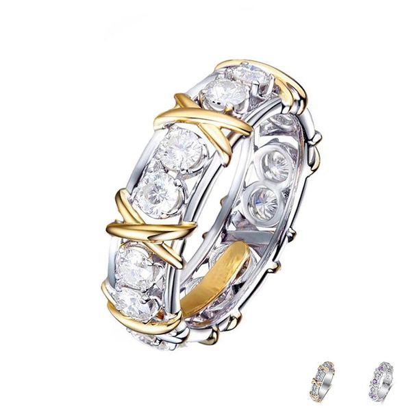 wedding rings exquisite zircon sliver plated ring for women elegant bridal fashion gifts jewelry, Slivery;golden
wedding rings exquisite zircon sliver plated ring for women elegant bridal fashion gifts jewelry, Slivery;golden