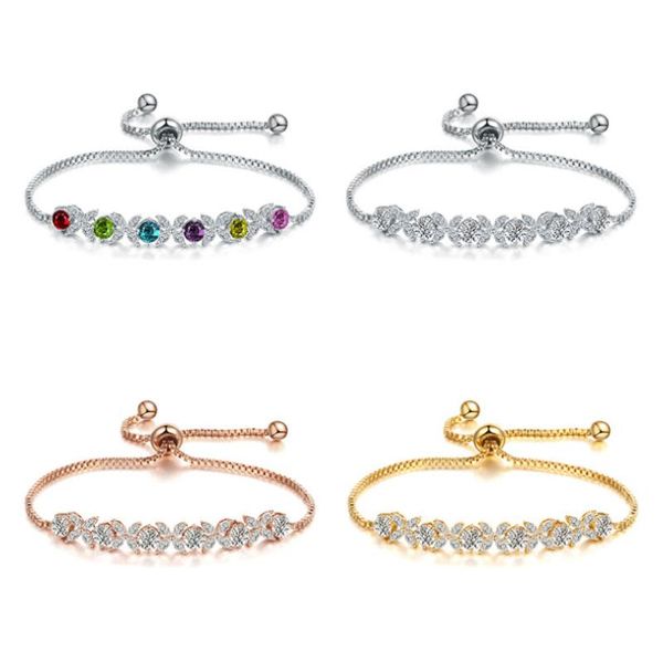 link, chain anglang fashion zirconia tennis bracelets for women crystal wedding bracelet gold silver color jewelry, Black
link, chain anglang fashion zirconia tennis bracelets for women crystal wedding bracelet gold silver color jewelry, Black