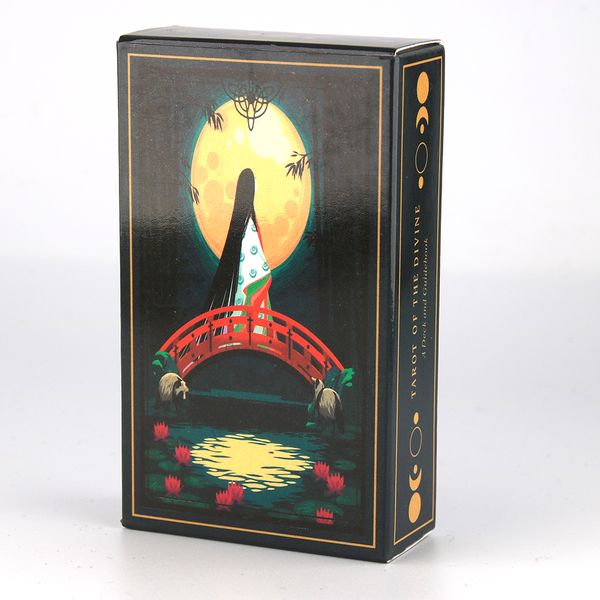 Tarot of the Divine A Deck and Guidebook Inspired by Deities Folklore and Fairy Tales from Around the World Tarot Cards Game 78
Tarot of the Divine A Deck and Guidebook Inspired by Deities Folklore and Fairy Tales from Around the World Tarot Cards Game 78