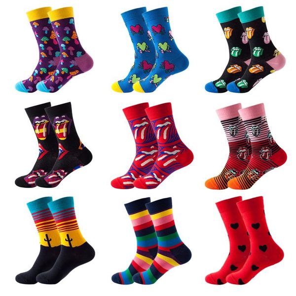 men's socks colorful women's cotton pattern creative mens sports happy style novelty cartoon sock for gifts meias, Black
men's socks colorful women's cotton pattern creative mens sports happy style novelty cartoon sock for gifts meias, Black