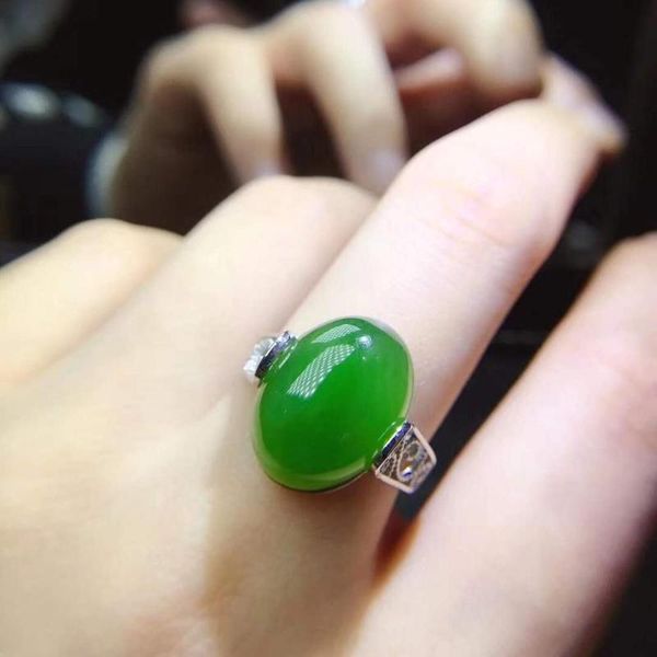 cluster rings natural and real jade ring fine jewelry 925 silver inlaid is simple generous, Golden;silver
cluster rings natural and real jade ring fine jewelry 925 silver inlaid is simple generous, Golden;silver