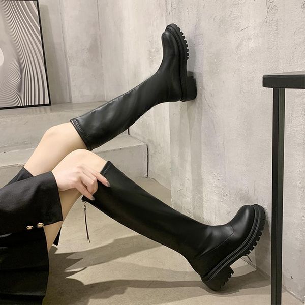 boots shoes lady round toe luxury designer clogs platform thigh high heels boots-women med fashion autumn over-t, Black
boots shoes lady round toe luxury designer clogs platform thigh high heels boots-women med fashion autumn over-t, Black