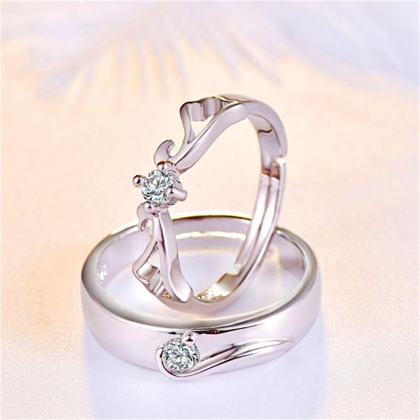 wedding rings fashionable love witness couples ring, wing modeling electroplating process exquisite inlaid zircon metal copper ring#5, Slivery;golden
wedding rings fashionable love witness couples ring, wing modeling electroplating process exquisite inlaid zircon metal copper ring#5, Slivery;golden