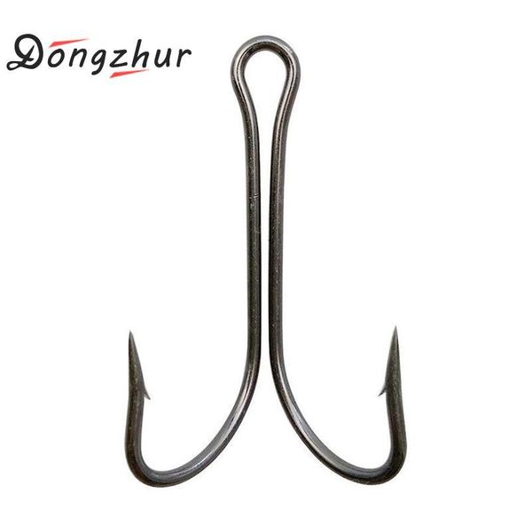 fishing hooks dongzhur 50pcs/lot dual high carbon steel black double anchor hook saltwater tackle fish
fishing hooks dongzhur 50pcs/lot dual high carbon steel black double anchor hook saltwater tackle fish