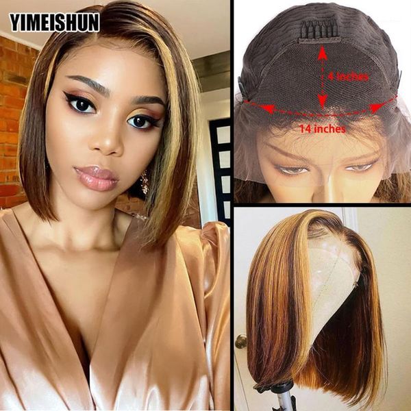 highlight bob wigs 13x4 lace frontal human hair ombre brown honey blonde short wig remy closure front1, Black;brown
highlight bob wigs 13x4 lace frontal human hair ombre brown honey blonde short wig remy closure front1, Black;brown