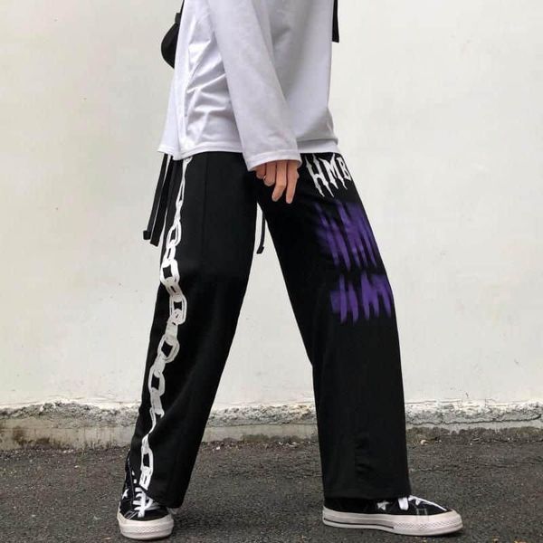 women's pants & capris men's and with loose dark pattern straight sportswear casual versatile print, Black;white
women's pants & capris men's and with loose dark pattern straight sportswear casual versatile print, Black;white