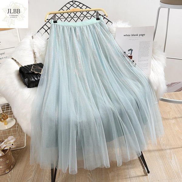 women summer mesh skirt midi stretch high waist a-line pleated femme skirts, Black
women summer mesh skirt midi stretch high waist a-line pleated femme skirts, Black