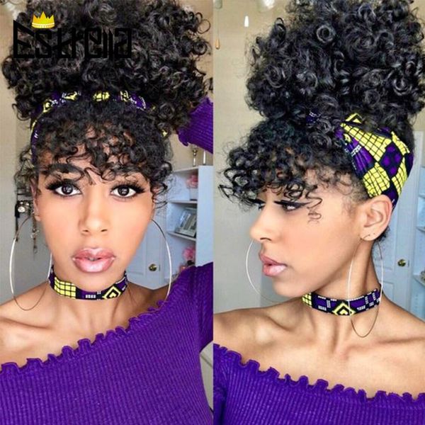 lace wigs afro kinky curly headband wig for women full machine made human hair with bangs 100% 180 density, Black;brown
lace wigs afro kinky curly headband wig for women full machine made human hair with bangs 100% 180 density, Black;brown