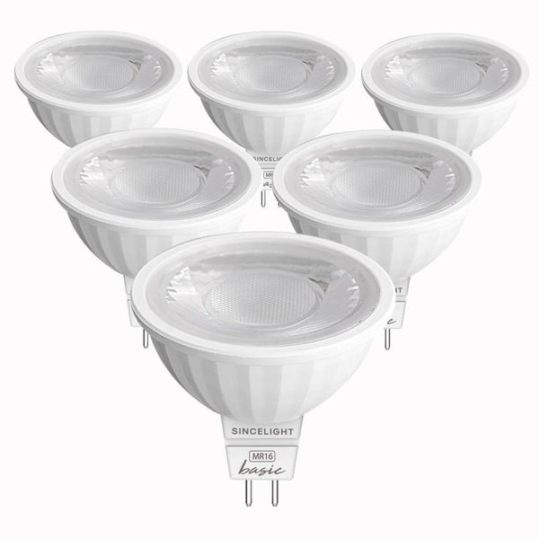 bulbs mr16 led reflector light bulb with gu5.3 base,6w,12v ac/dc,2700k,4000k,6000k(non-dimmable/spotlight/downlights) pack of 6
bulbs mr16 led reflector light bulb with gu5.3 base,6w,12v ac/dc,2700k,4000k,6000k(non-dimmable/spotlight/downlights) pack of 6