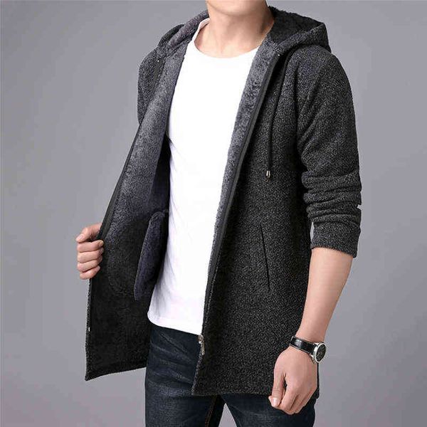 new mens sweater autumn winter thick warm long cardigan men hooded sweater coat male cardigan sweater jacket casual clothes y1122, Black;brown
new mens sweater autumn winter thick warm long cardigan men hooded sweater coat male cardigan sweater jacket casual clothes y1122, Black;brown