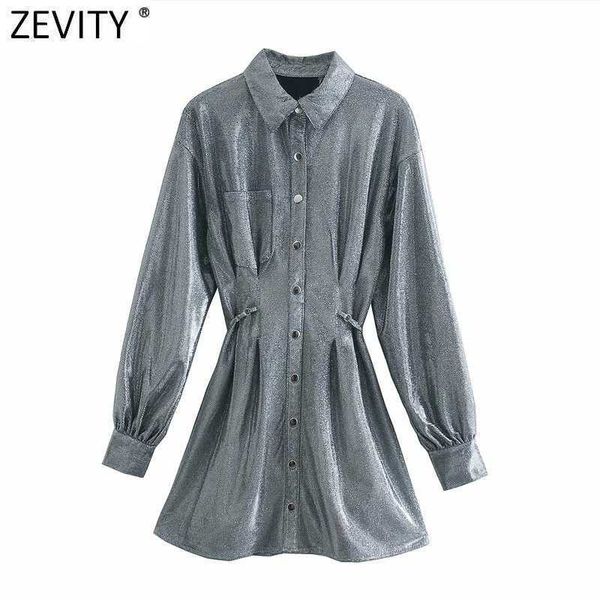 zevity women vintage backless shining mini shirt dress female long sleeve breasted lace up casual slim retro vestido ds4834 210603, Black;gray
zevity women vintage backless shining mini shirt dress female long sleeve breasted lace up casual slim retro vestido ds4834 210603, Black;gray