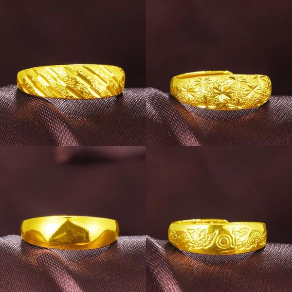 wedding rings glossy vietnam alluvial gold no fade plated adjustable for women jewelry, Slivery;golden
wedding rings glossy vietnam alluvial gold no fade plated adjustable for women jewelry, Slivery;golden