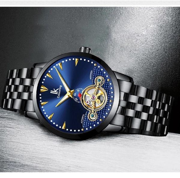 wristwatches reloj mecanico hombre ik fashion men's automatic mechanical watch hollow stainless steel sport design 4588, Slivery;brown
wristwatches reloj mecanico hombre ik fashion men's automatic mechanical watch hollow stainless steel sport design 4588, Slivery;brown